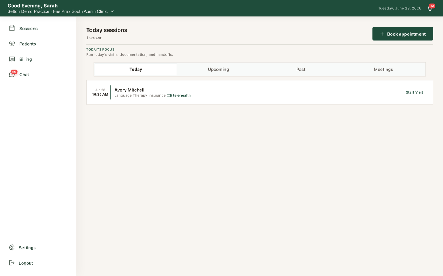 Sefton dashboard on the web
